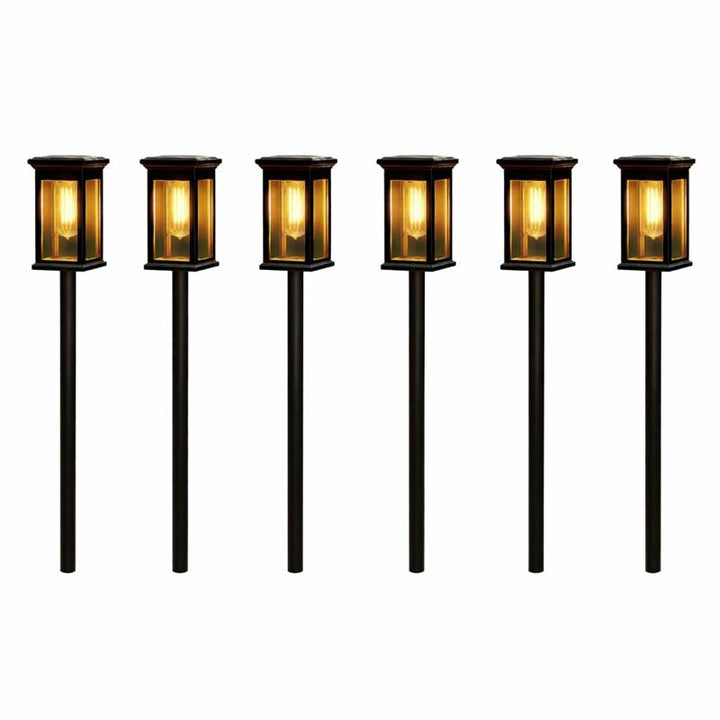 Outdoor ABS Solar LED Lantern Pathway Light