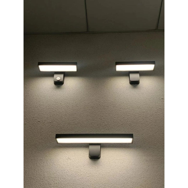 Outdoor PIR Motion Sensor Wall Light - Waterproof & Adjustable