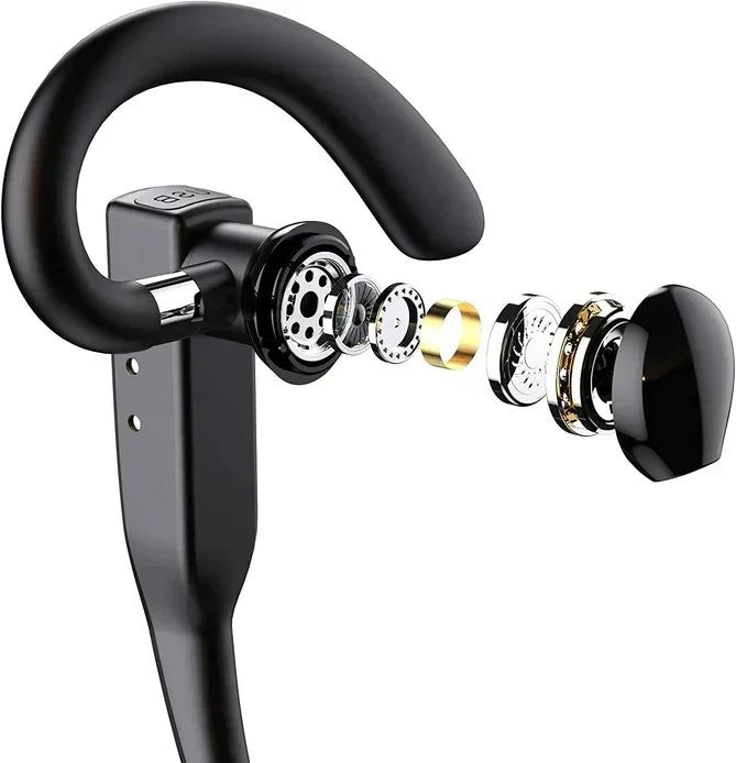 Trucker Dual Mic Bluetooth 5.1 Wireless Headset with Noise Cancellation