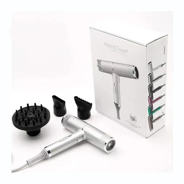 Hairvolt Professional Ultra-Lightweight Hairdryer High-Speed Motor 110,000 rpm Ion Technology & 3 Levels, view 2 - Elena Harper