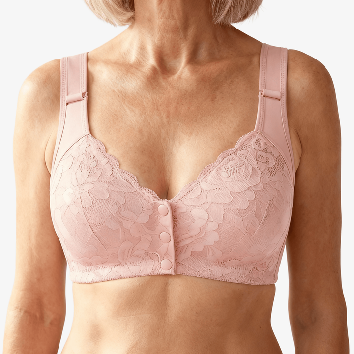 Daintybra Easy Snap Bra for All Day Comfort - Elena Harper