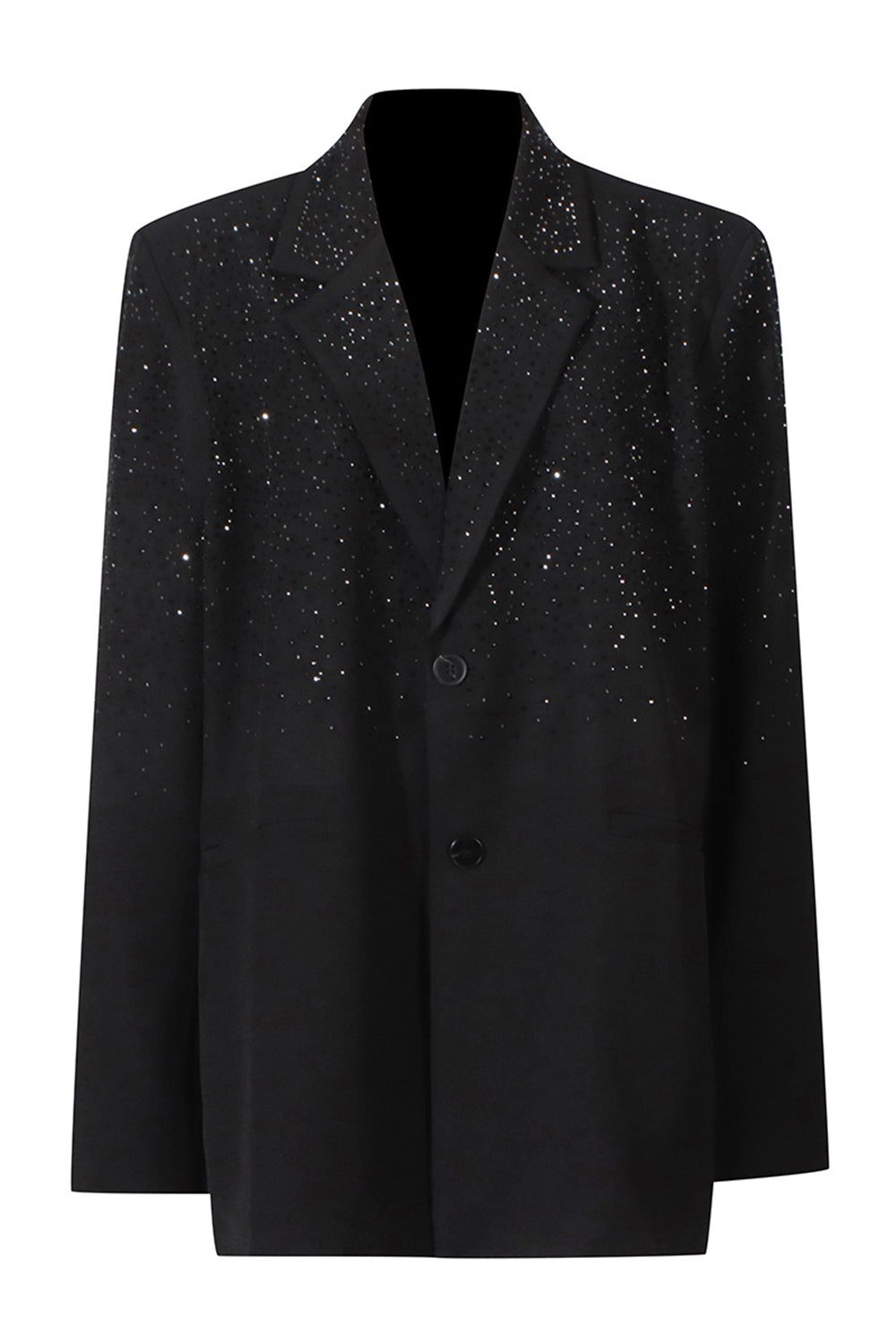 Oversized Blazer with Sparkling Details for Women
