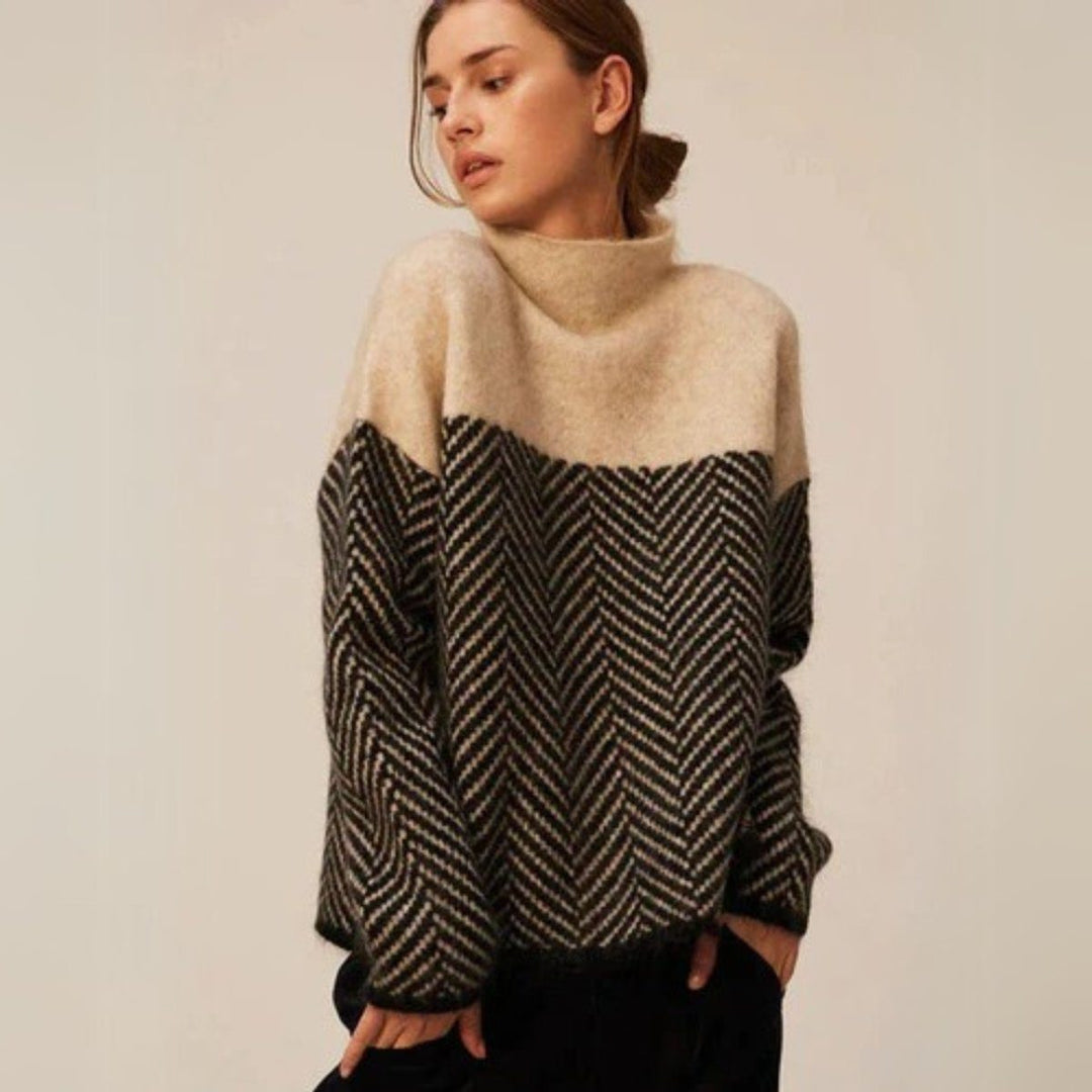 Wool Oversized Turtleneck for Women
