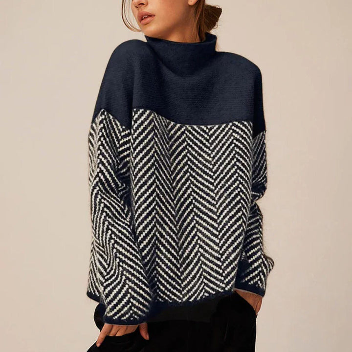 Wool Oversized Turtleneck for Women