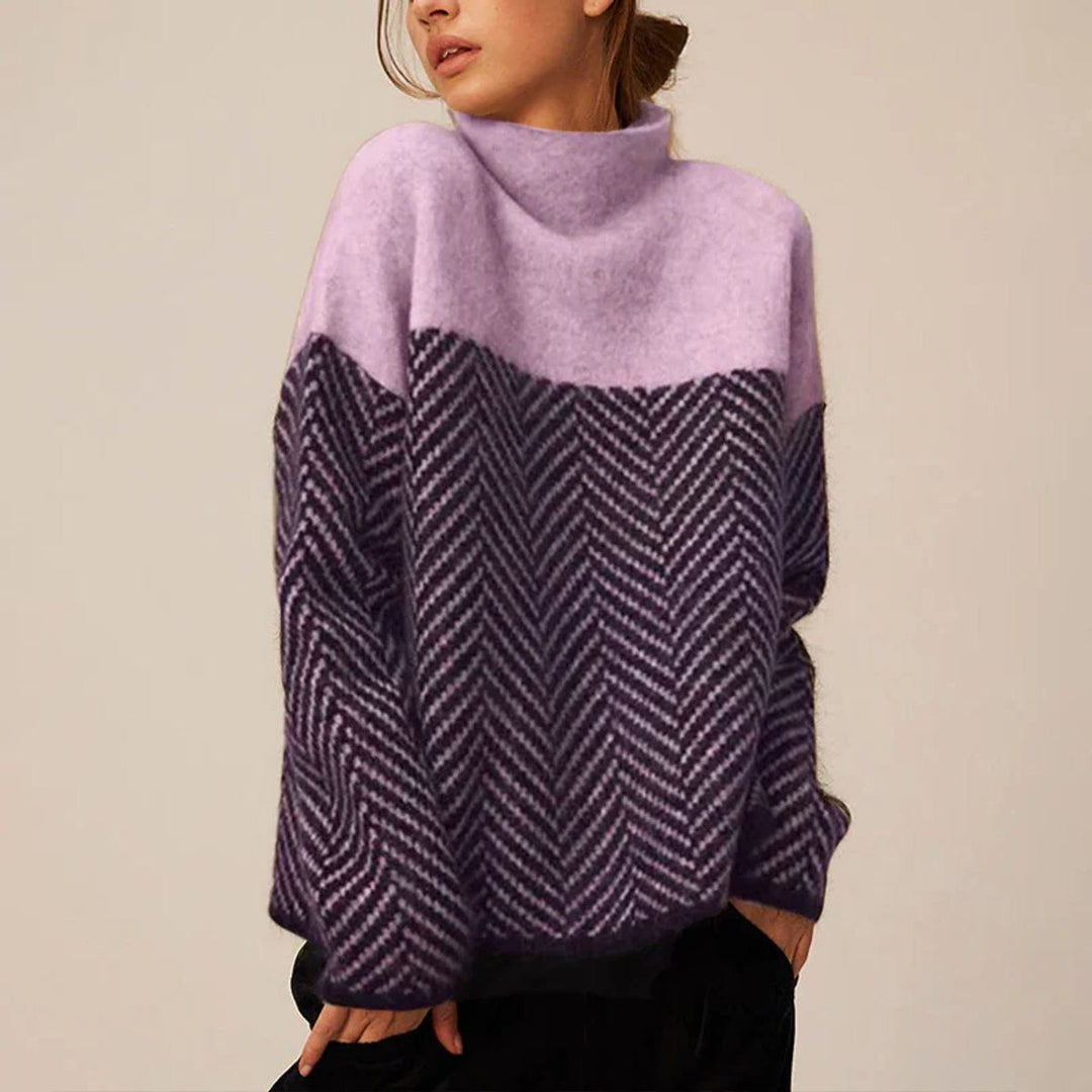 Wool Oversized Turtleneck for Women