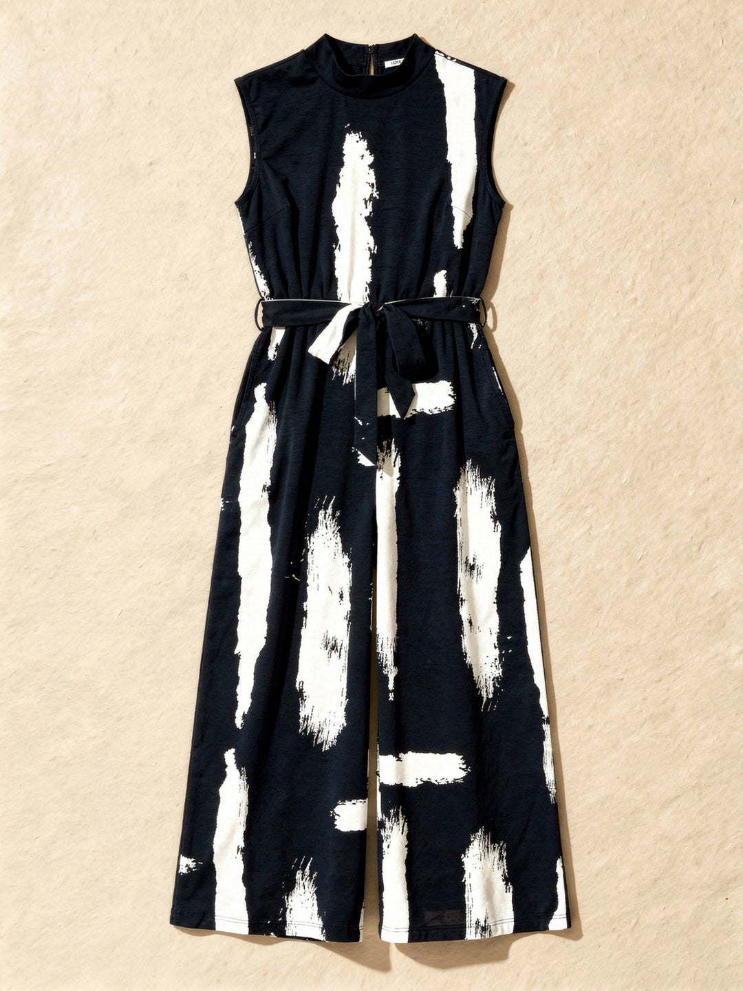 Women's Sleeveless Jumpsuit - Summer Wide Leg Jumpsuit