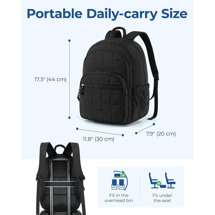 Laptop Backpack with Multiple Pockets - Padded and Water-Resistant