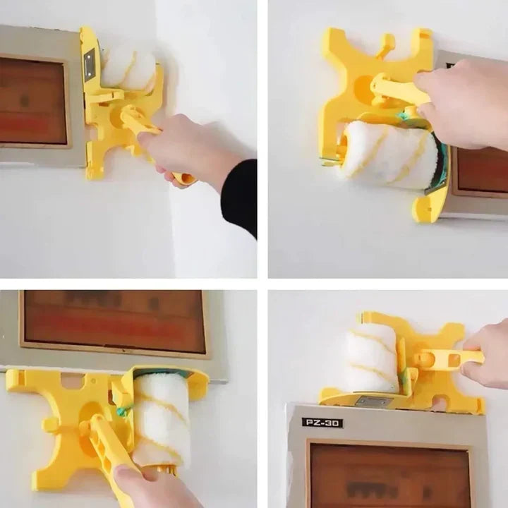 Precision Paint Roller Tool for Sharp Edges and Walls