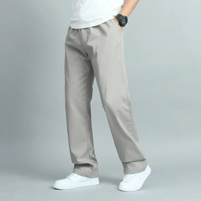 Men's Straight Cut Trousers - Elena Harper