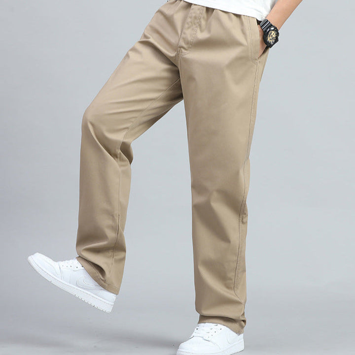 Men's Straight Cut Trousers - Elena Harper
