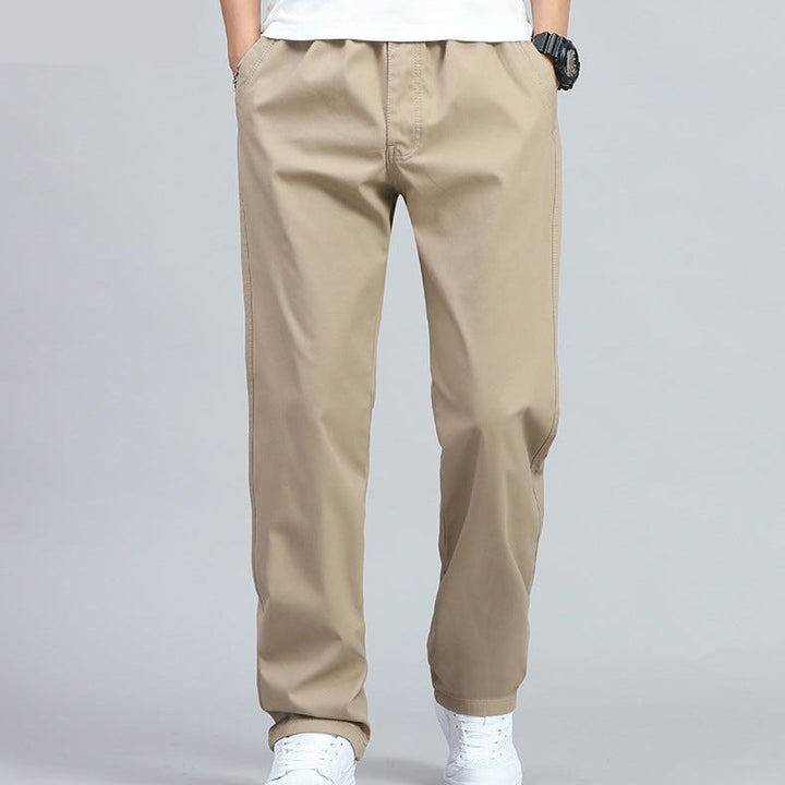 Men's Straight Cut Trousers - Elena Harper
