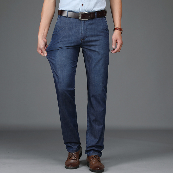 Classic Men's Straight Leg Pants - Elena Harper