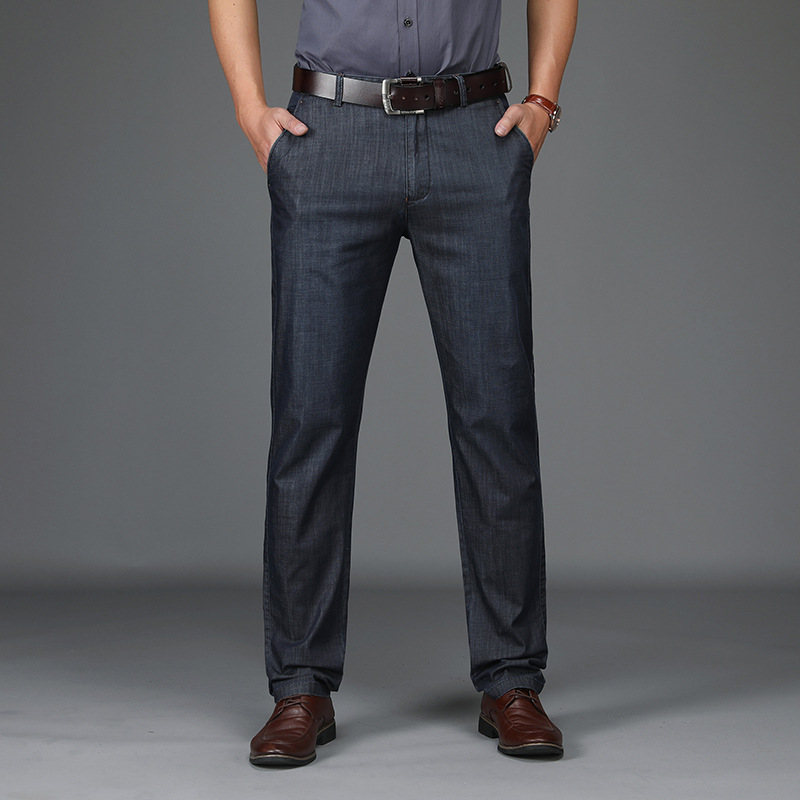 Classic Men's Straight Leg Pants - Elena Harper