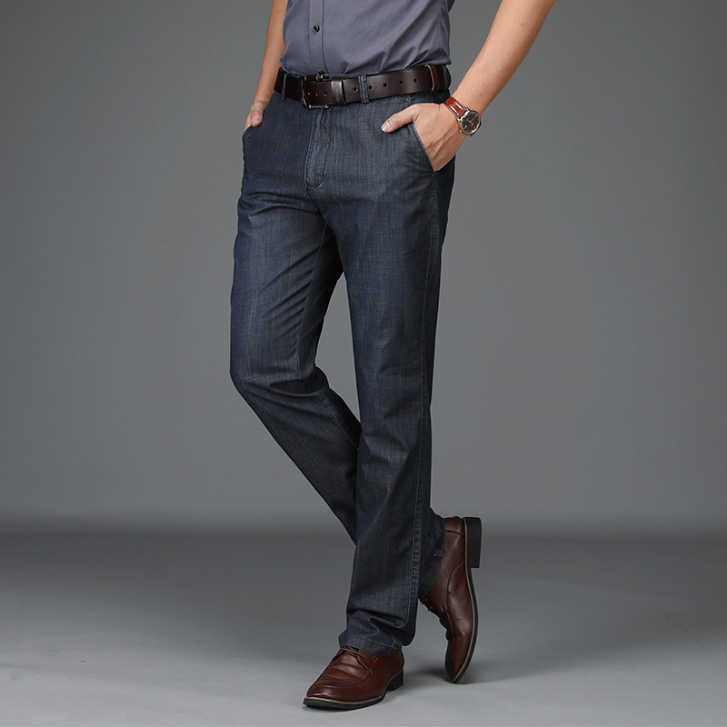 Classic Men's Straight Leg Pants - Elena Harper