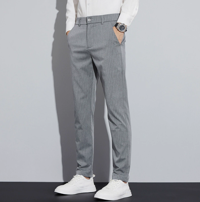 Men's Slim Striped Pants