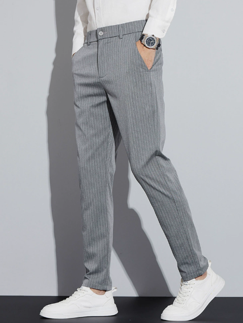 Men's Slim Striped Pants