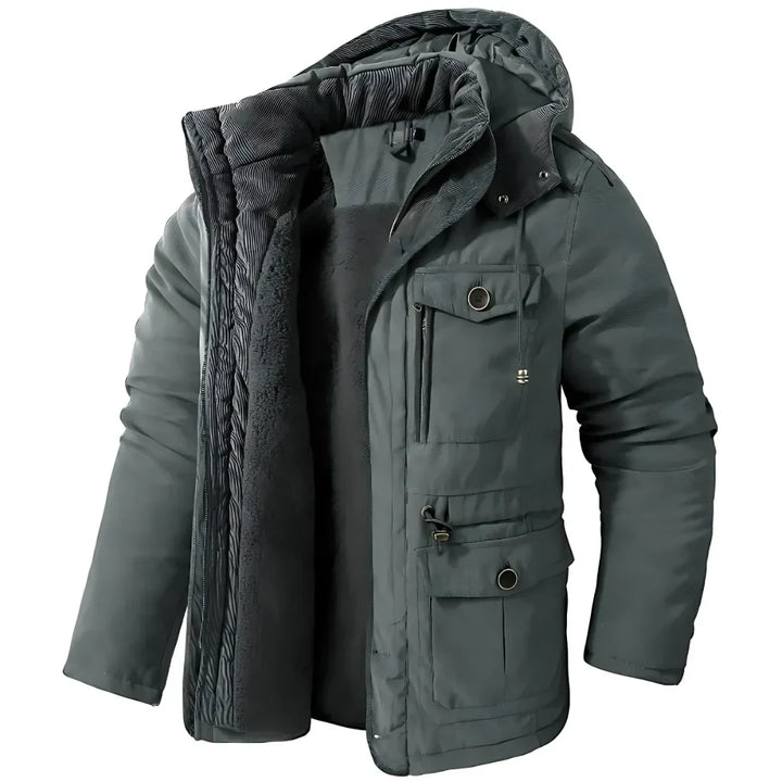 Men's Hooded Lined Parka