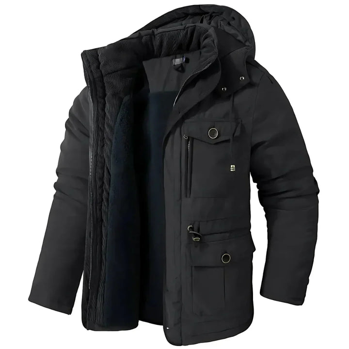 Men's Hooded Lined Parka