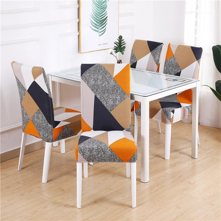 Prismatic Chair Covers - Stylish & Durable Patterned Design