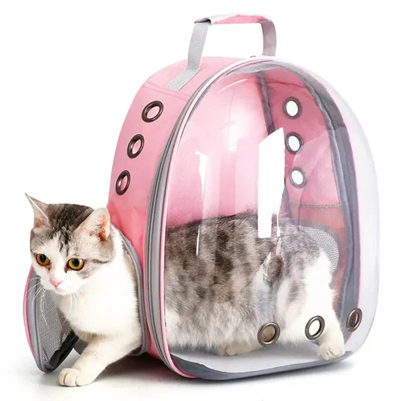 Pet Carrier with 360° View - Comfortable, Safe & Stylish