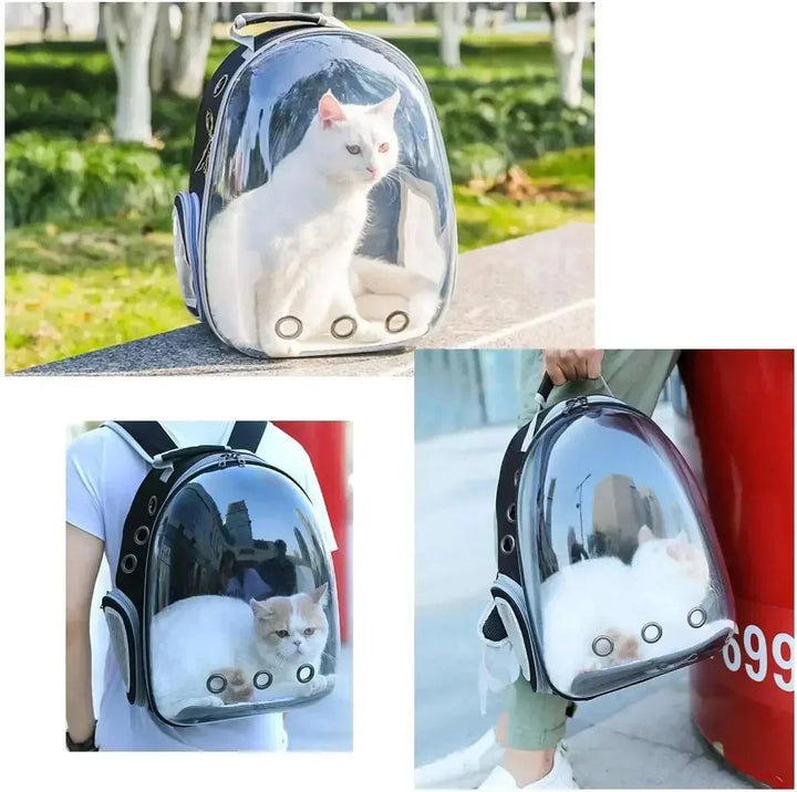 Pet Carrier with 360° View - Comfortable, Safe & Stylish