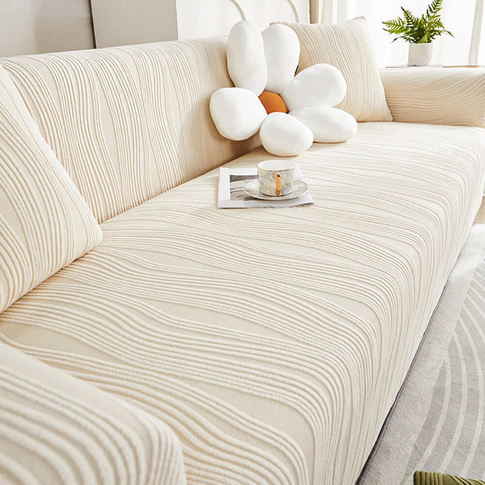 Pet-Friendly Jacquard Stretch Anti-Scratch Sofa Cover