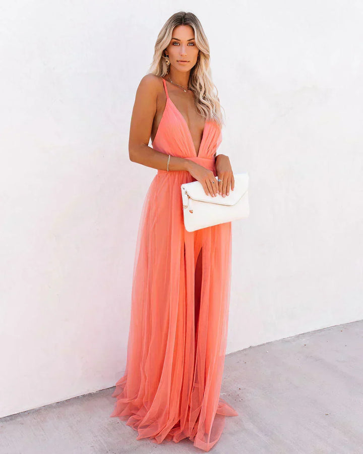 Serena Whispering Dusk Maxi Dress - Elena Harper