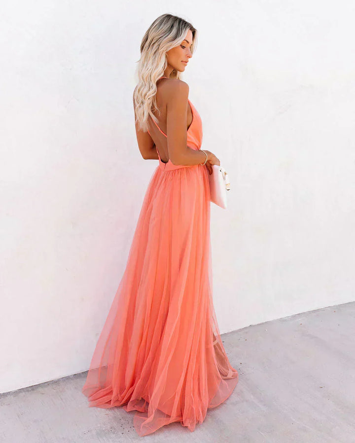 Serena Whispering Dusk Maxi Dress - Elena Harper