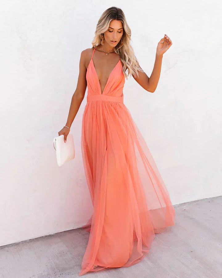Serena Whispering Dusk Maxi Dress - Elena Harper