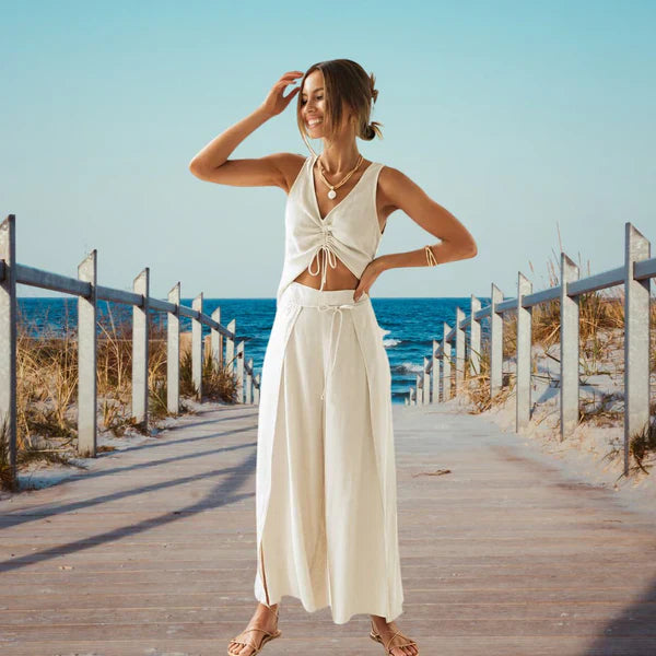 Lynda | Women's Casual Summer Two-Piece Set