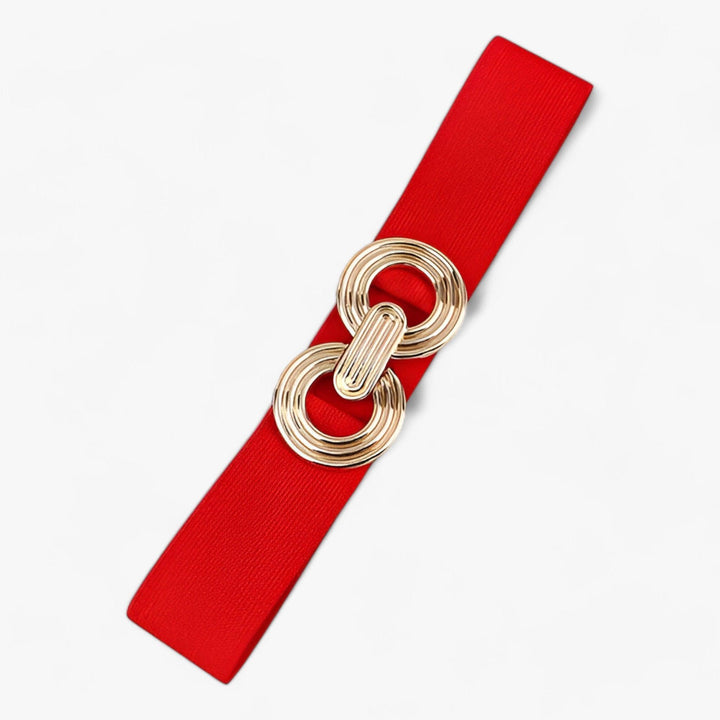 Women's Waist Belt with Round Buckle