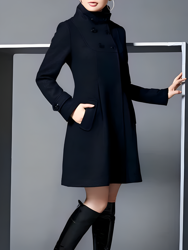 Solveig™ | Elegant Women's Coat with Hood