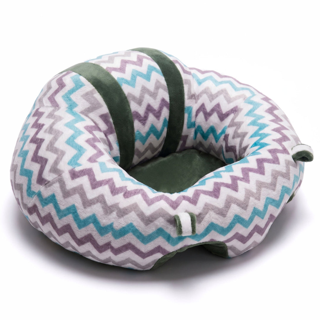 Plush Cotton Baby Seat Cushion With Back And Side Support