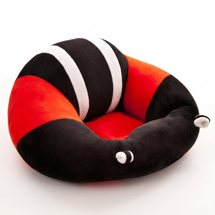 Plush Cotton Baby Seat Cushion With Back And Side Support