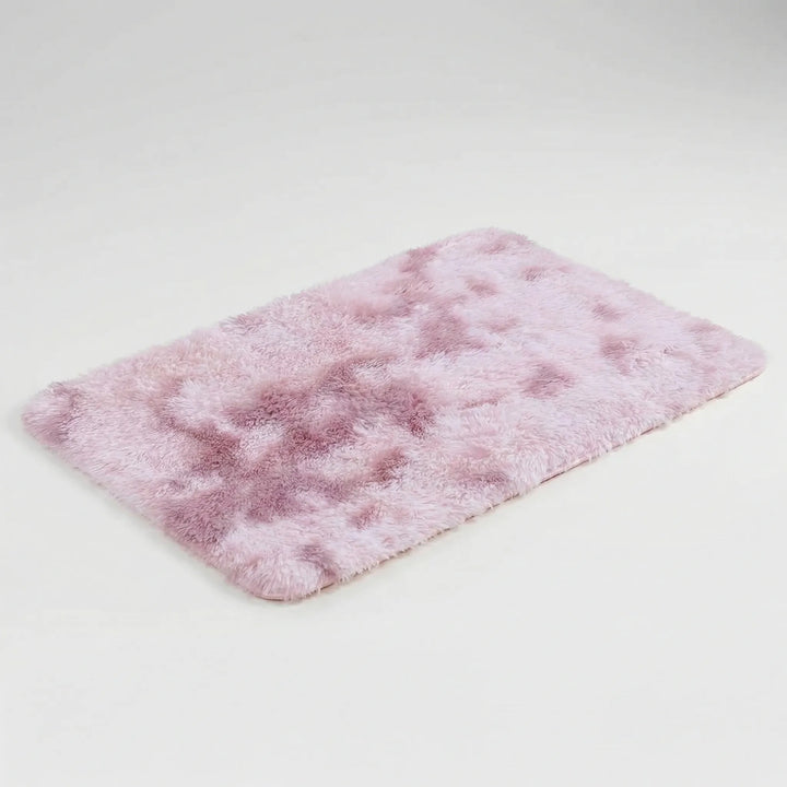 Plush Non-Slip Low-Pile Rectangular Floor Mat