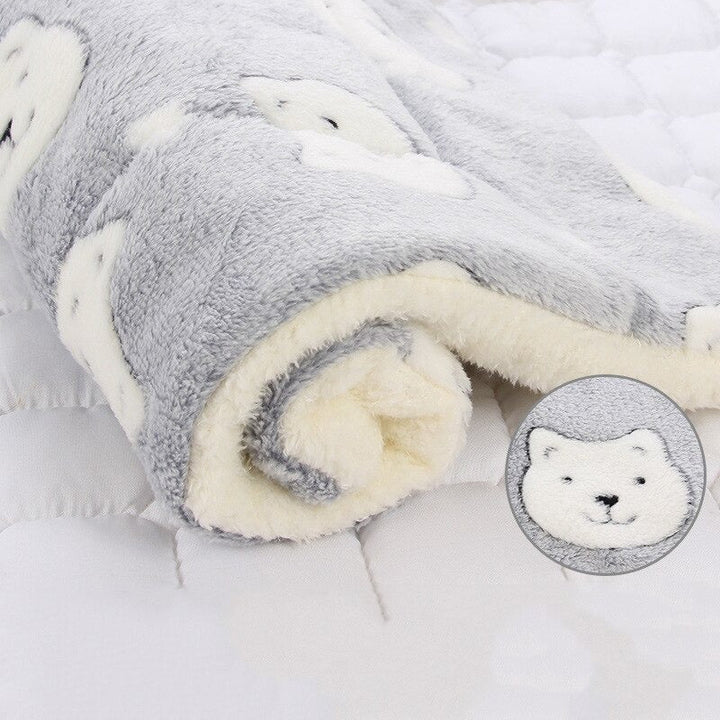 Plush Pet Calming Cloud Blanket for Ultimate Comfort