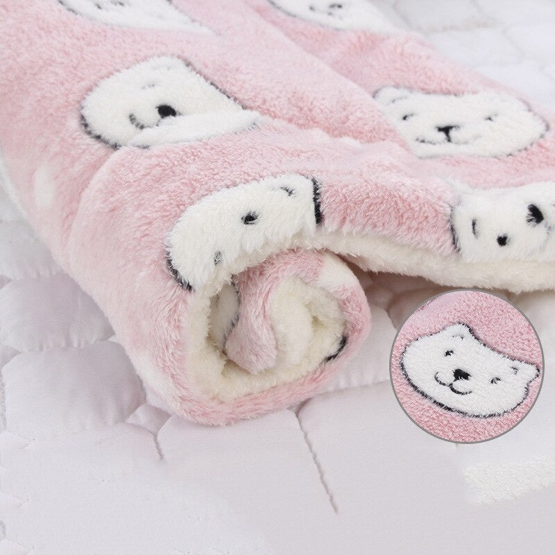Plush Pet Calming Cloud Blanket for Ultimate Comfort