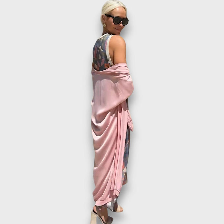 Alora Maxi Dress with Cardigan for the Perfect Look, view 7 - Elena Harper