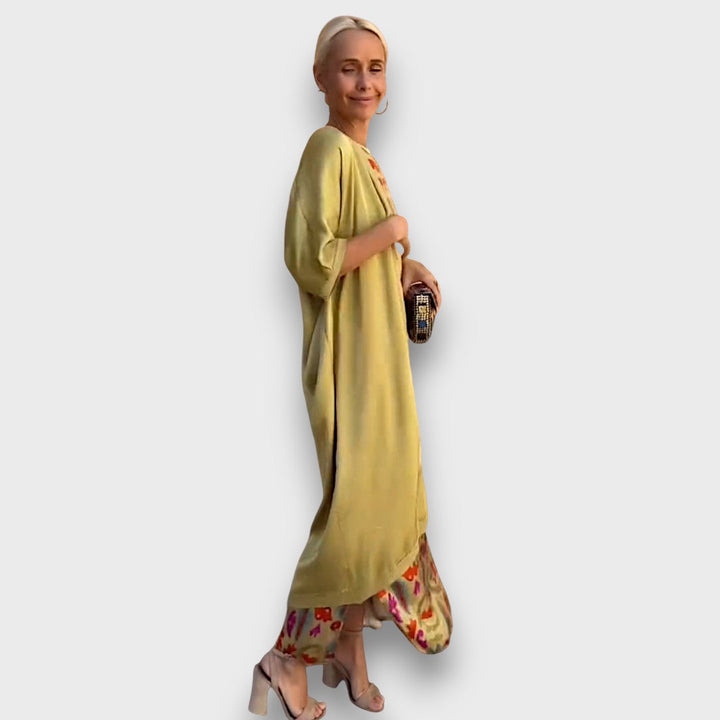 Alora Maxi Dress with Cardigan for the Perfect Look, view 9 - Elena Harper