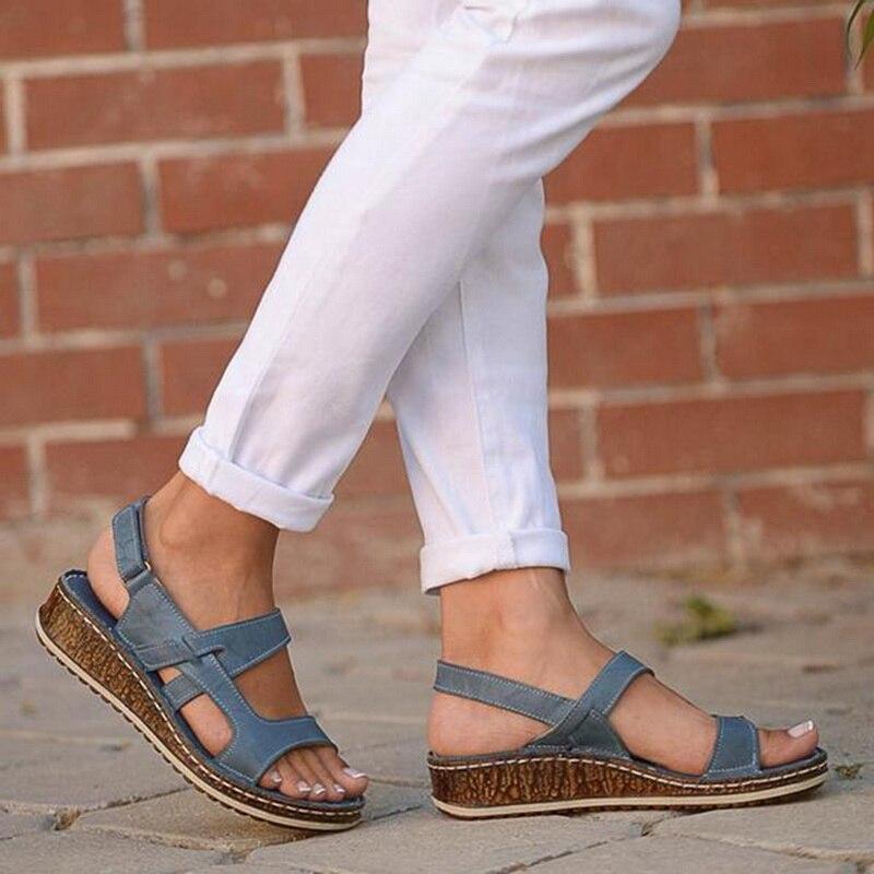 Women's Summer Sandals with Adjustable Straps and Non-Slip Sole
