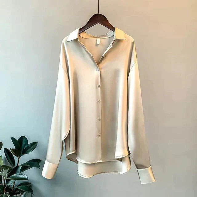 Cindy™ - Women's Satin Shirt