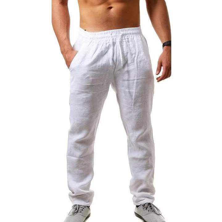 Tenno Breathable Jogger Pants with Elastic Comfort Waistband, view 2 - Elena Harper