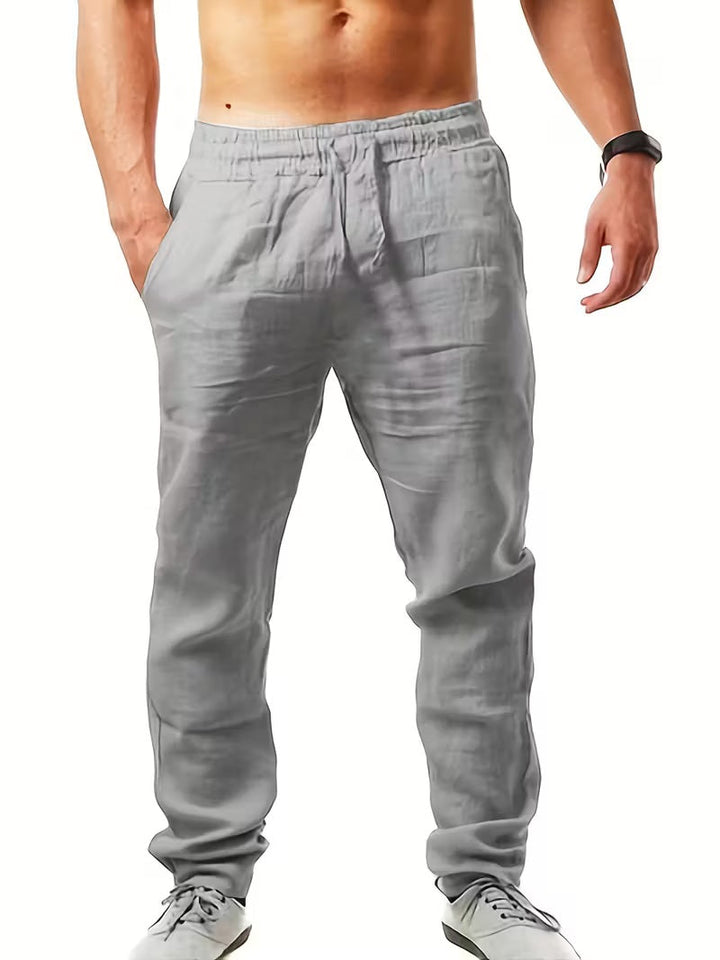 Tenno Breathable Jogger Pants with Elastic Comfort Waistband, view 4 - Elena Harper