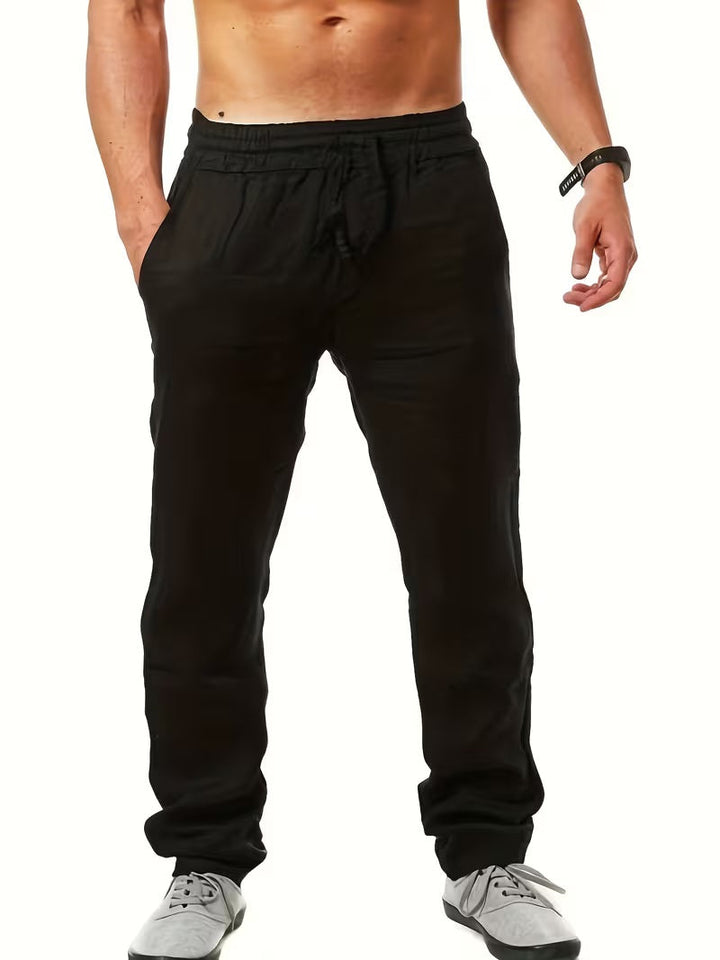 Tenno Breathable Jogger Pants with Elastic Comfort Waistband - Elena Harper