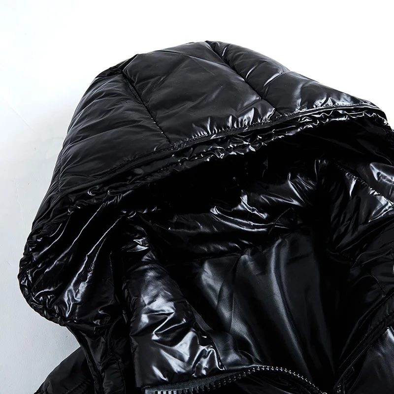 Puffer Winter Jacket with Hood for Men