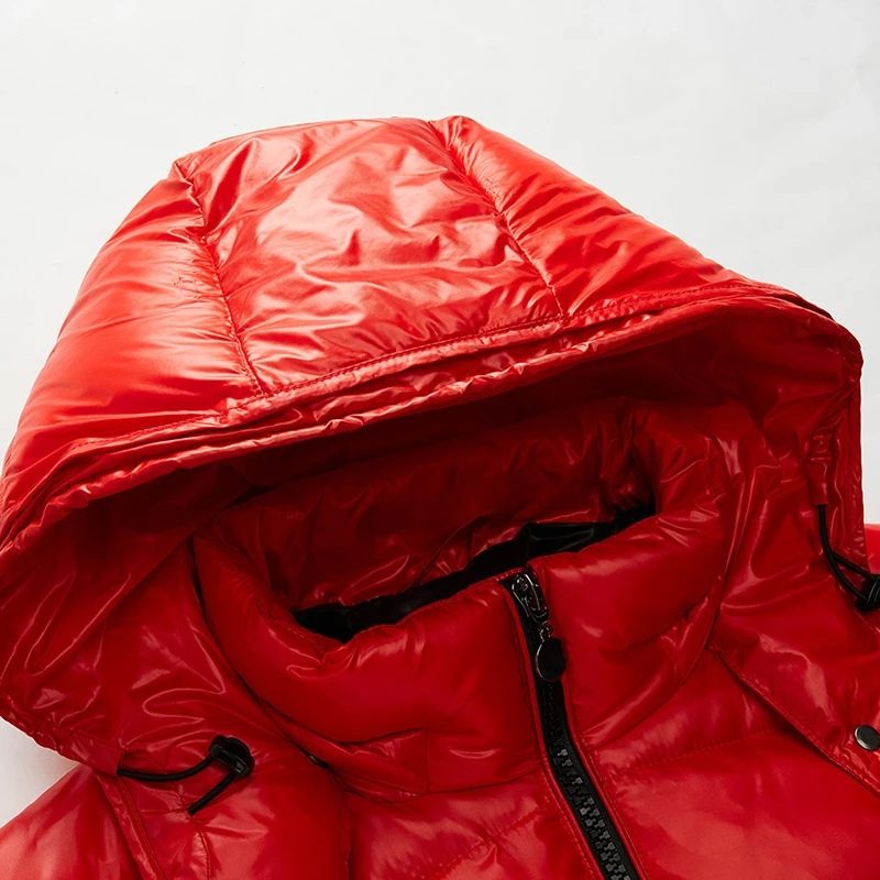 Puffer Winter Jacket with Hood for Men