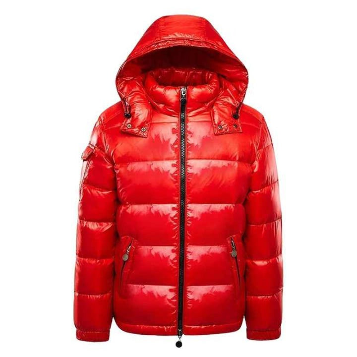 Puffer Winter Jacket with Hood for Men