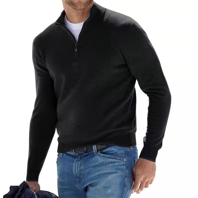Men's Half-Zip Sweater