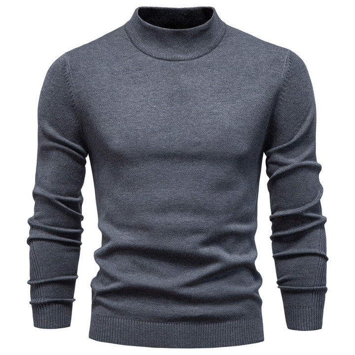 Men's Fine Knit Turtleneck Sweater, Slim Fit