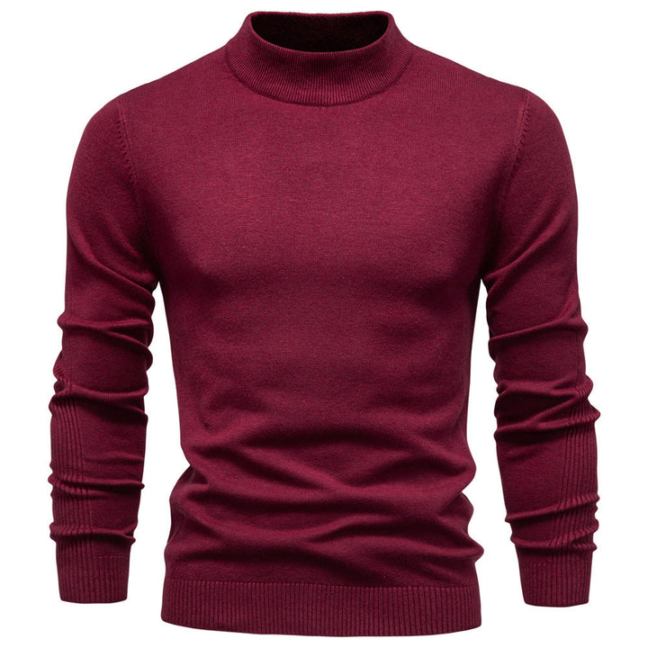 Men's Fine Knit Turtleneck Sweater, Slim Fit